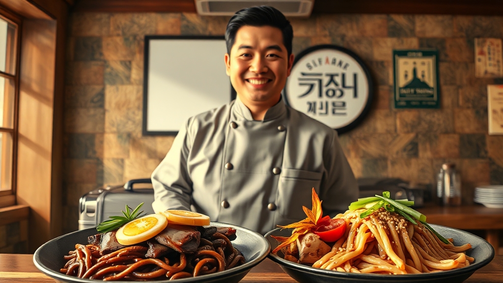 섬총각 임태훈 셰프의 손맛 (realistic 스타일)