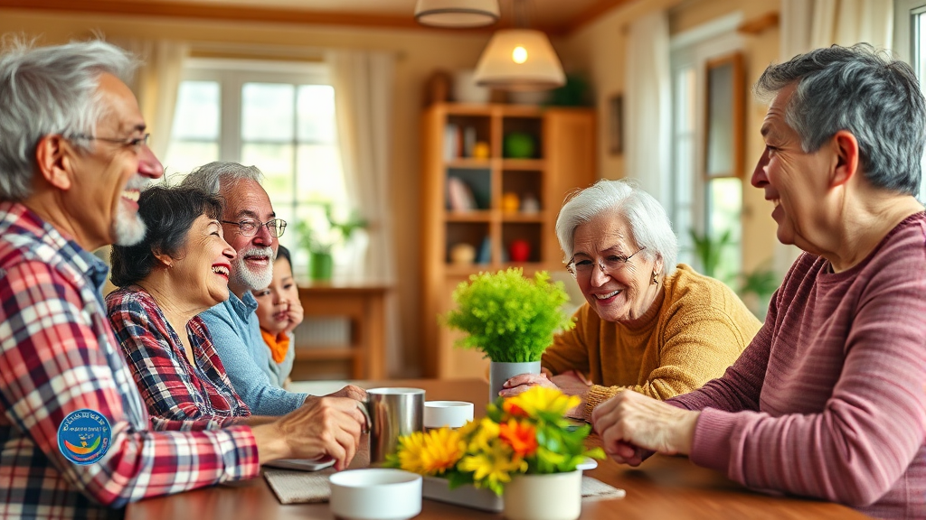 청년, 고령자 특화 주택 (realistic 스타일)