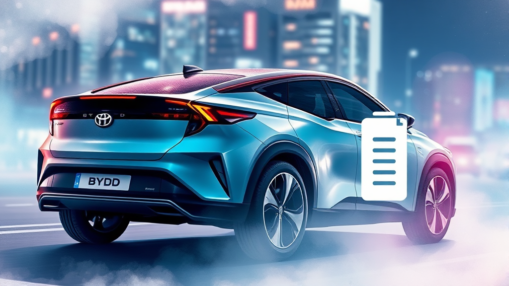 BYD 전기차 구매 가이드: 가격, 보조금, 스펙 비교 (watercolor 스타일)