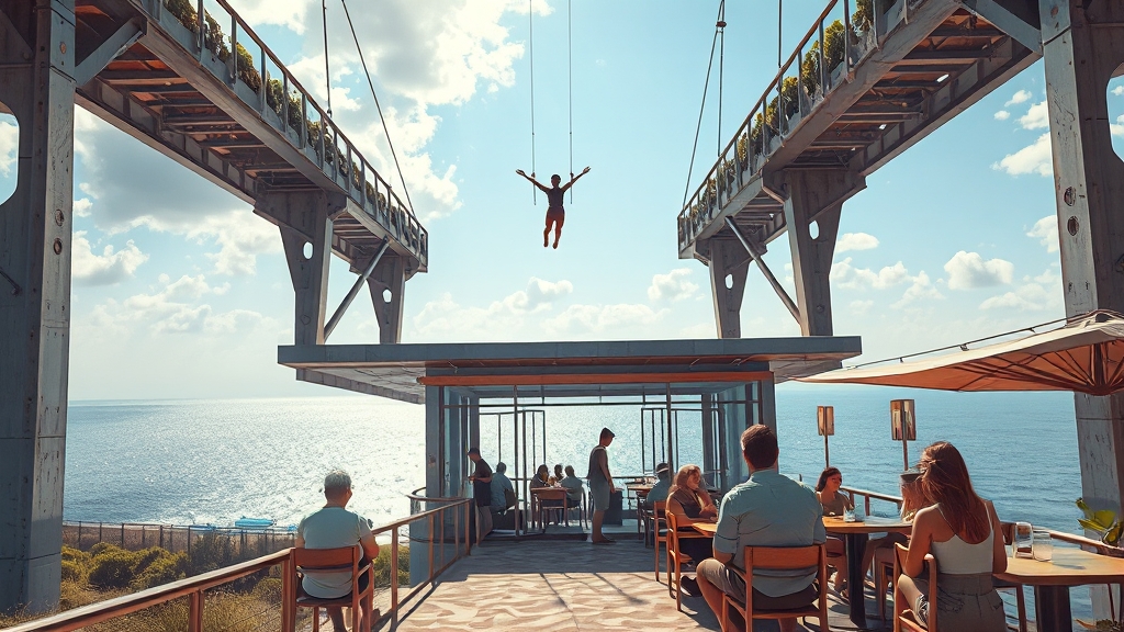 주차 & 부대시설 안내 (realistic 스타일)