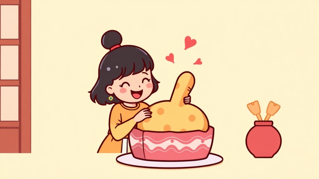 성심당 빵, 선물로도 최고: 특별한 날을 위한 추천 (cartoon 스타일)