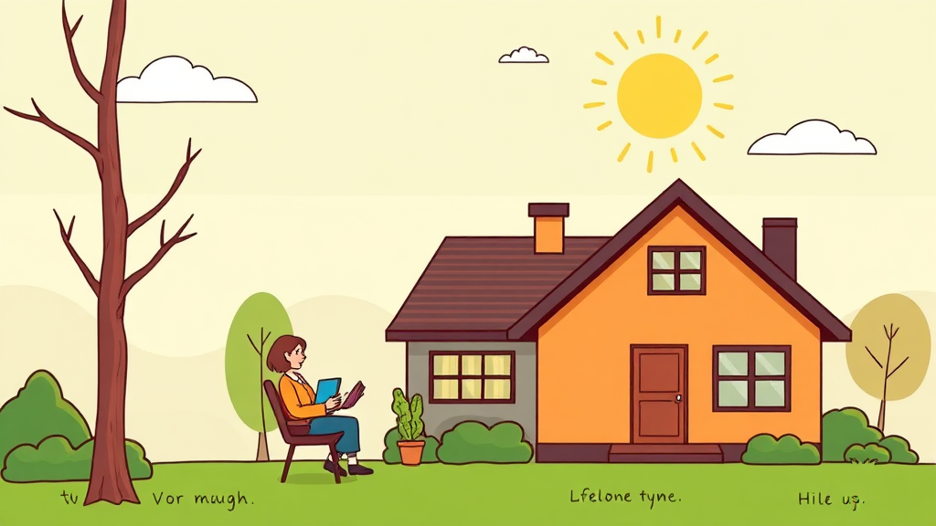 주택연금, 어떤 방식으로 받는 것이 유리할까? (cartoon 스타일)