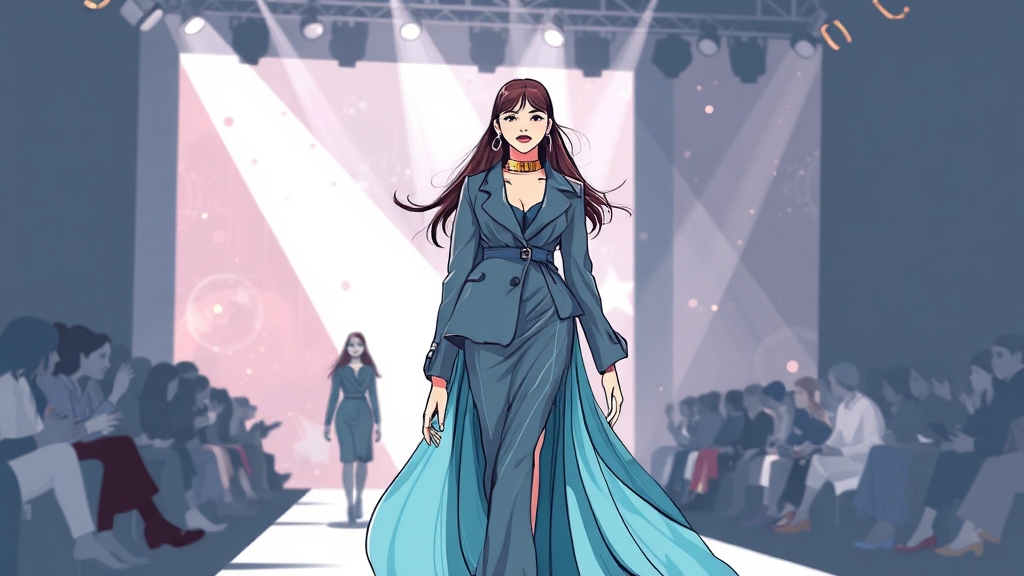 패션 위크, 자기 개척 노력 (illustration 스타일)