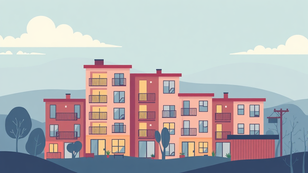 국민임대아파트, 더 많은 사람들에게 기회를! (illustration 스타일)