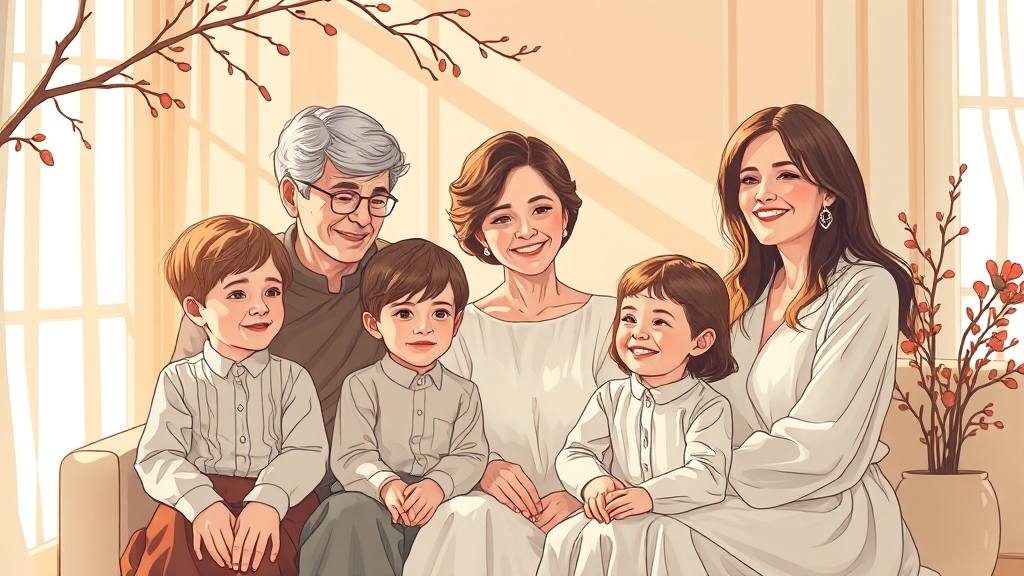 주요 등장인물 소개 (illustration 스타일)