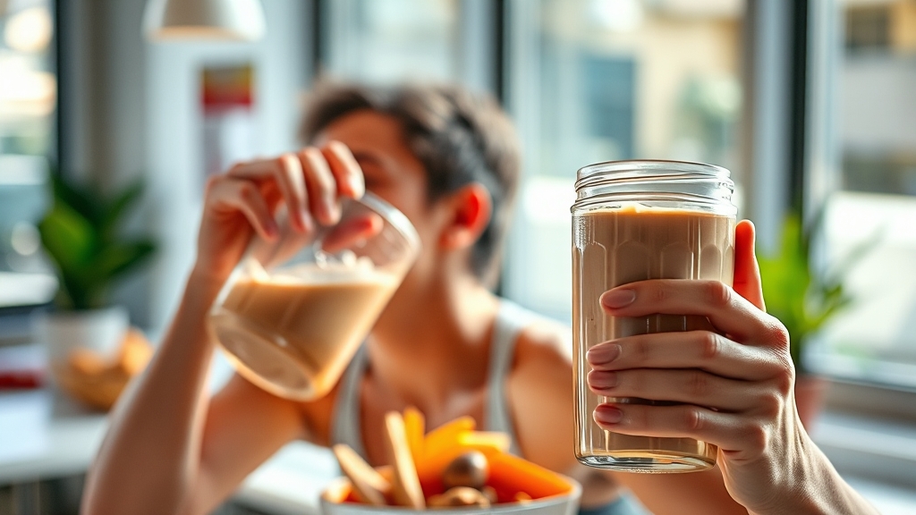 알부민, 제대로 섭취하는 방법 (realistic 스타일)