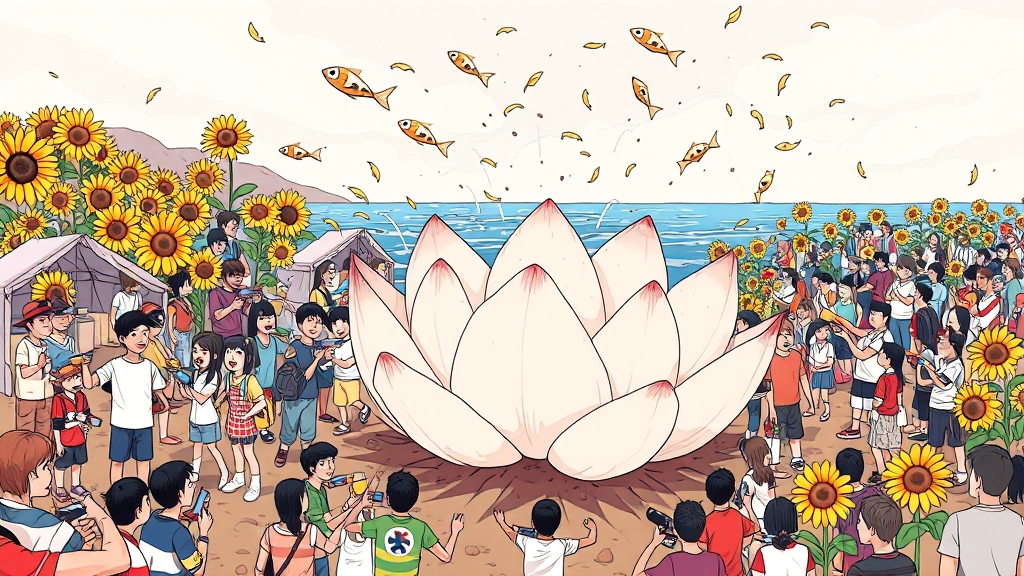 7월 전국 축제 가이드 (cartoon 스타일)