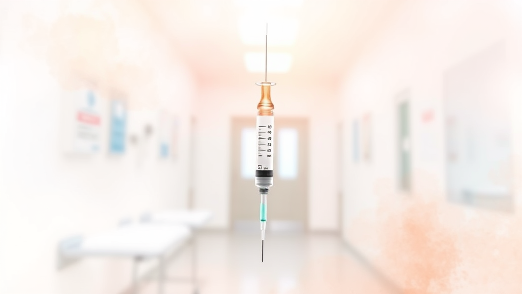 A형 간염 예방접종 병원 및 비용 (watercolor 스타일)