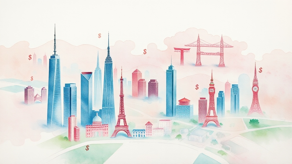 지역별 분담금, 얼마나 차이날까요? (watercolor 스타일)