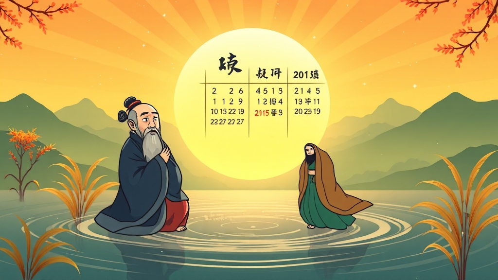 2025년 윤달 총정리: 이유, 특징, 띠별 운세 & 풍습까지 4 윤달의 역사와 의미, 선조들의 지혜 (cartoon 스타일)