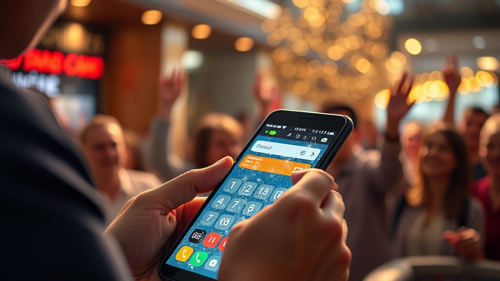 어카운트인포 앱 설치 & 인증 (realistic 스타일)