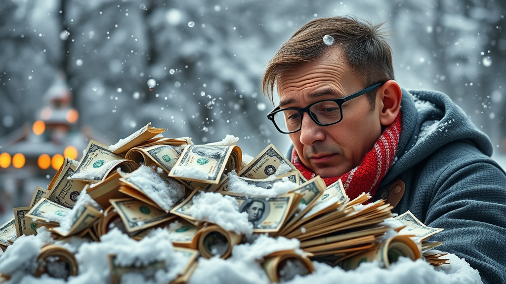 마이너스 통장 사용 시 주의사항 (realistic 스타일)