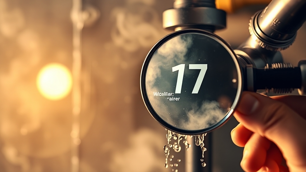 린나이 보일러 에러 코드 완벽 분석 (realistic 스타일)