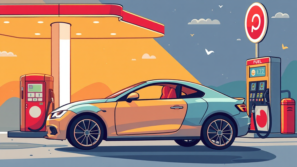 경차사랑카드 발급 및 사용법 (illustration 스타일)