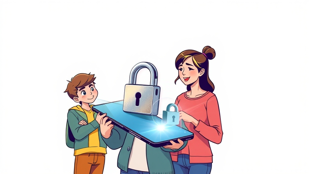 소액결제 차단 및 해지 이해 (cartoon 스타일)