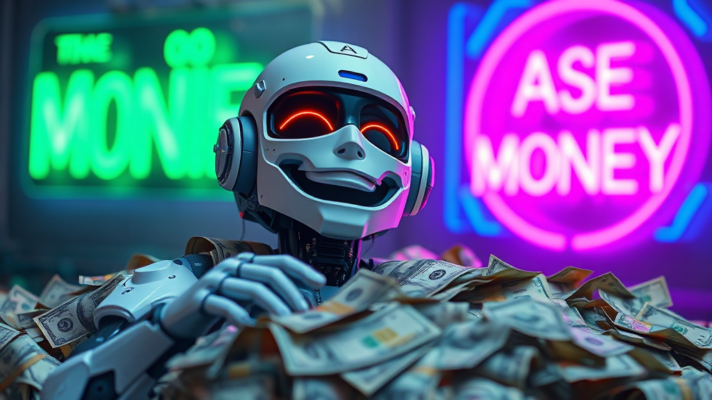 AI 부업 시작 방법 및 준비 (realistic 스타일)