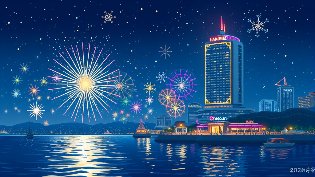 주차 및 편의시설 완벽 정보 (illustration 스타일)