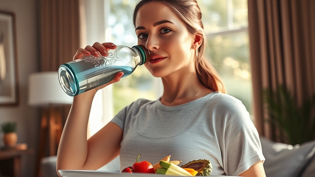 부작용 및 안전 복용법 (realistic 스타일)