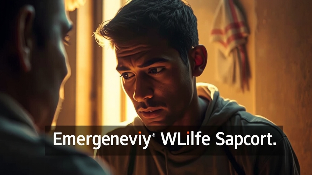 긴급복지 지원 신청 방법 (realistic 스타일)