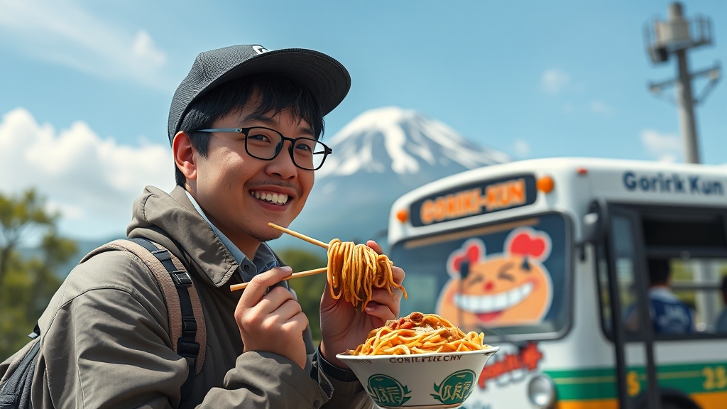 후지노미야 여행 꿀팁 대방출! (realistic 스타일)