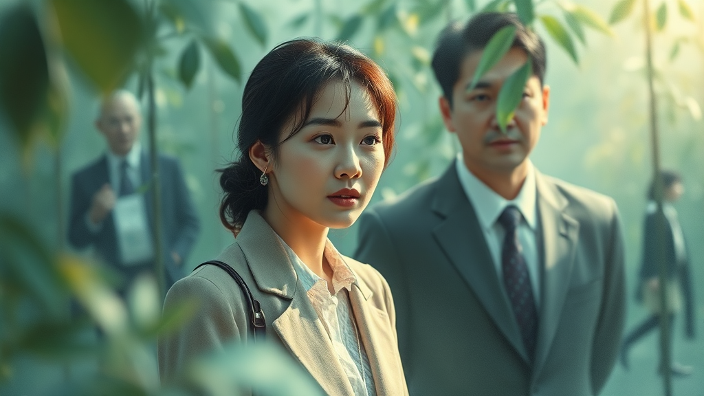 개인 법인 의혹, 자금 흐름 추적 (watercolor 스타일)