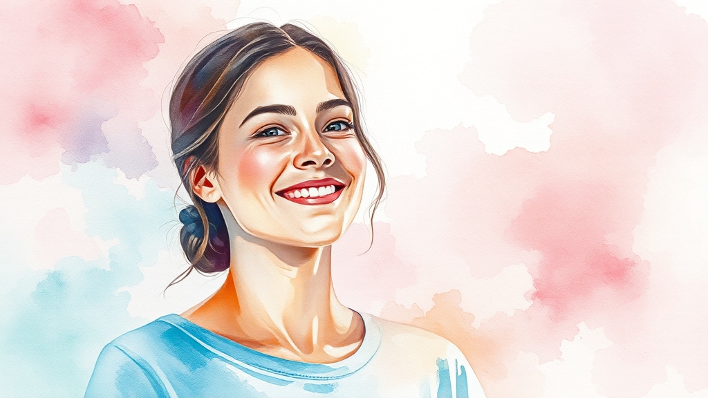 파로 효소, 장 건강과 면역력에도 좋을까요? (watercolor 스타일)