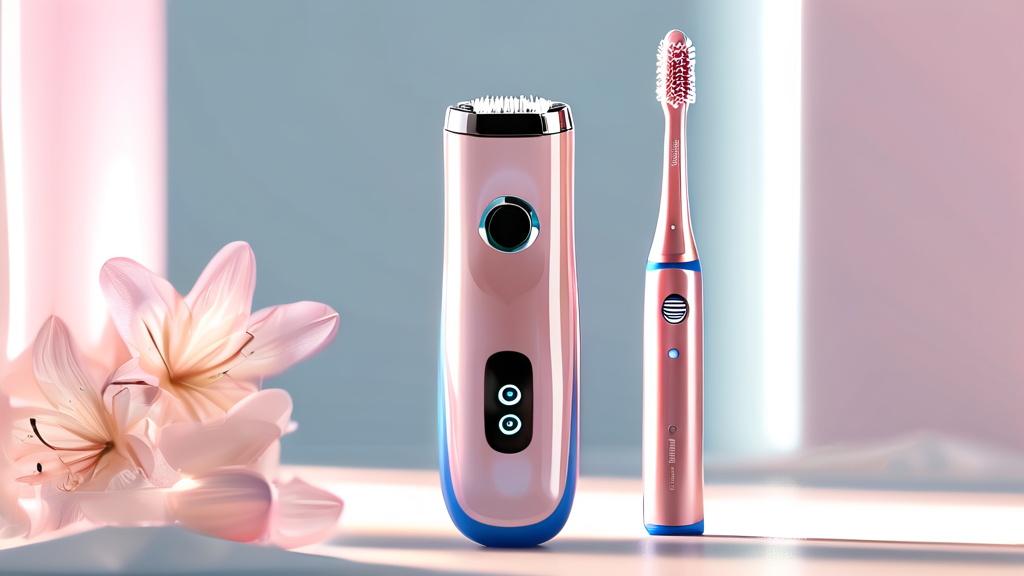 건강한 잇몸을 위한 올바른 양치질 (realistic 스타일)