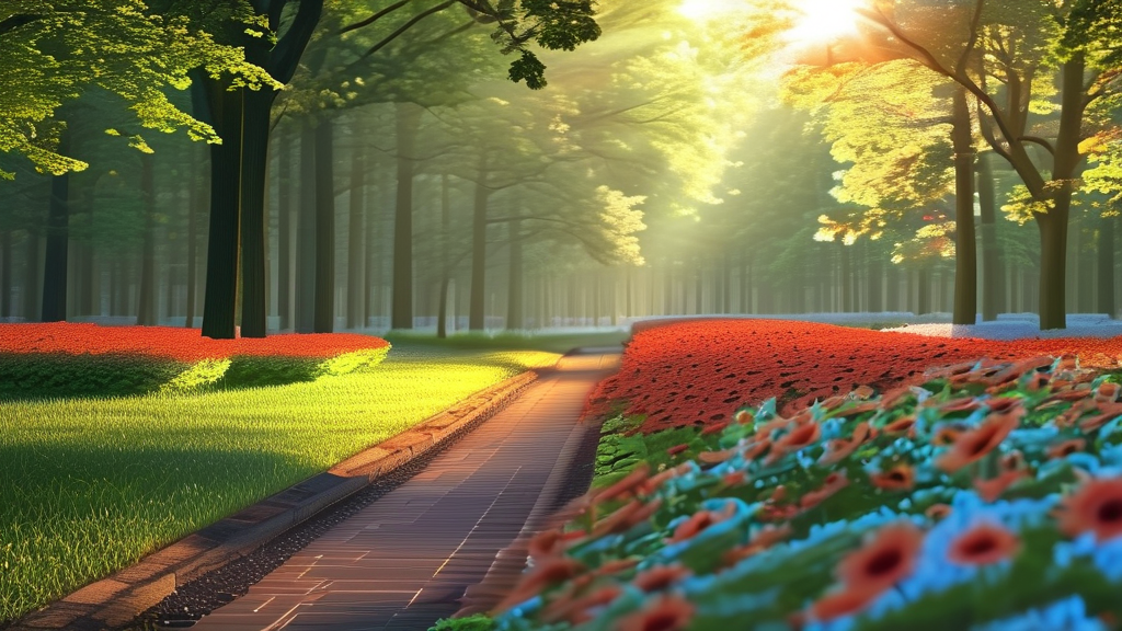 HPV와 곤지름: 바이러스 감염과 면역력의 관계 (realistic 스타일)