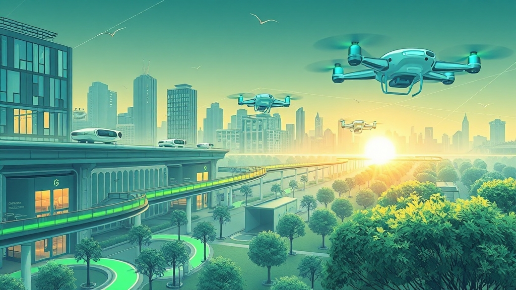 미국 시장 동향 (illustration 스타일)