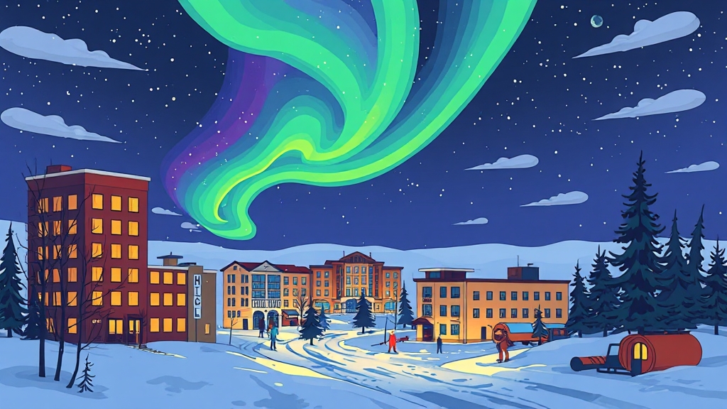 항공권 및 숙소 정보 (cartoon 스타일)