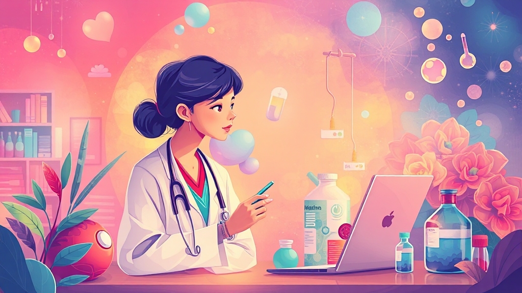 두한증 치료, 어떤 방법이 있을까요? (illustration 스타일)