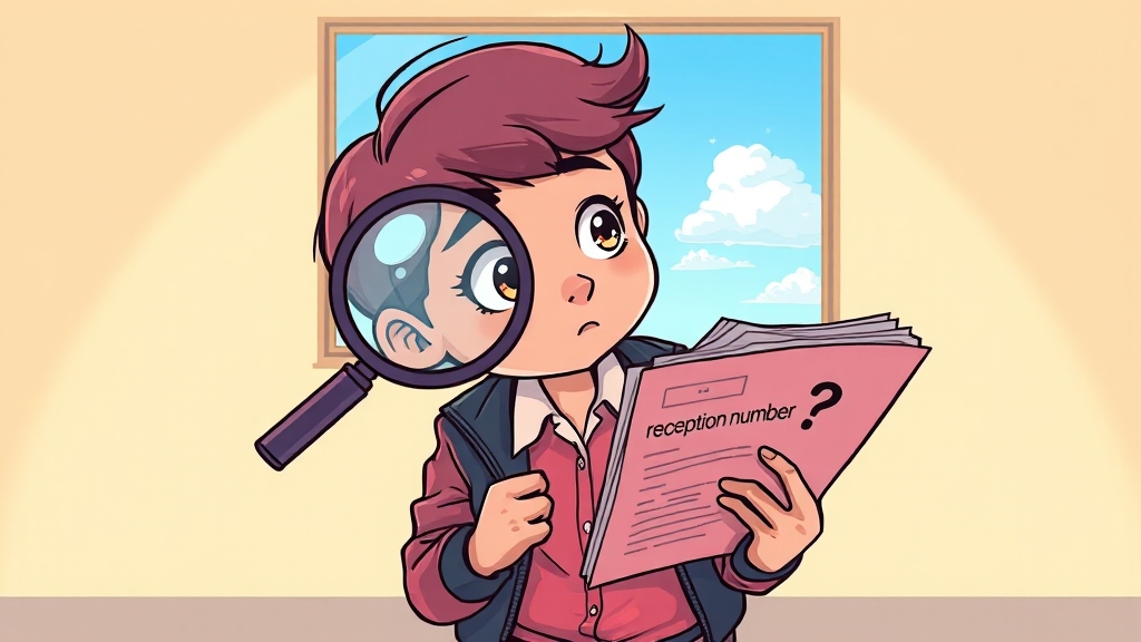 사건번호 조회가 안 될 때, 이렇게 대처해요! (cartoon 스타일)