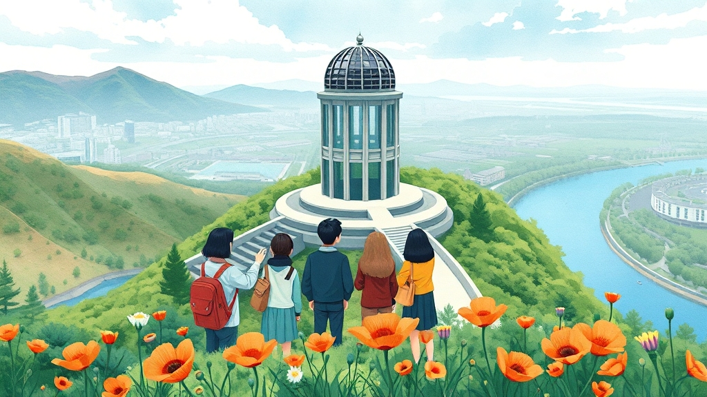 추천 관람 코스 (cartoon 스타일)