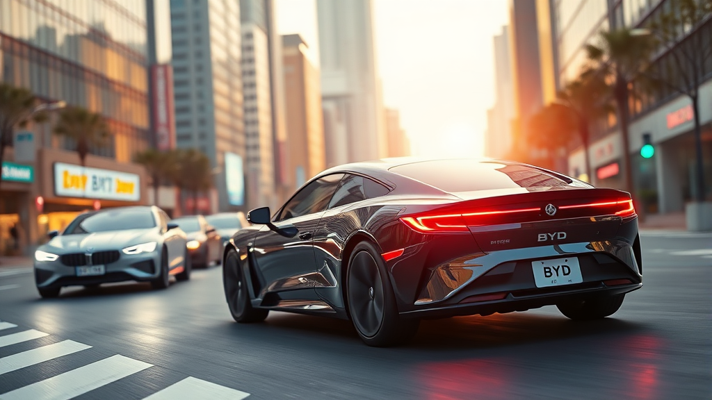 BYD의 한국 시장 전략 및 미래 전망 (realistic 스타일)