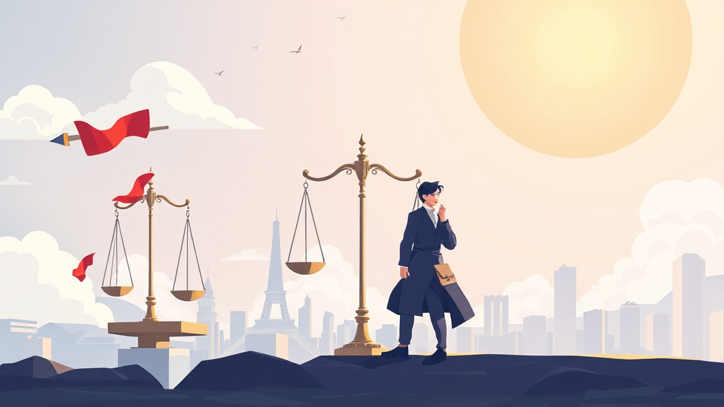 변호사 도움: 필요 시점 및 이유 (illustration 스타일)