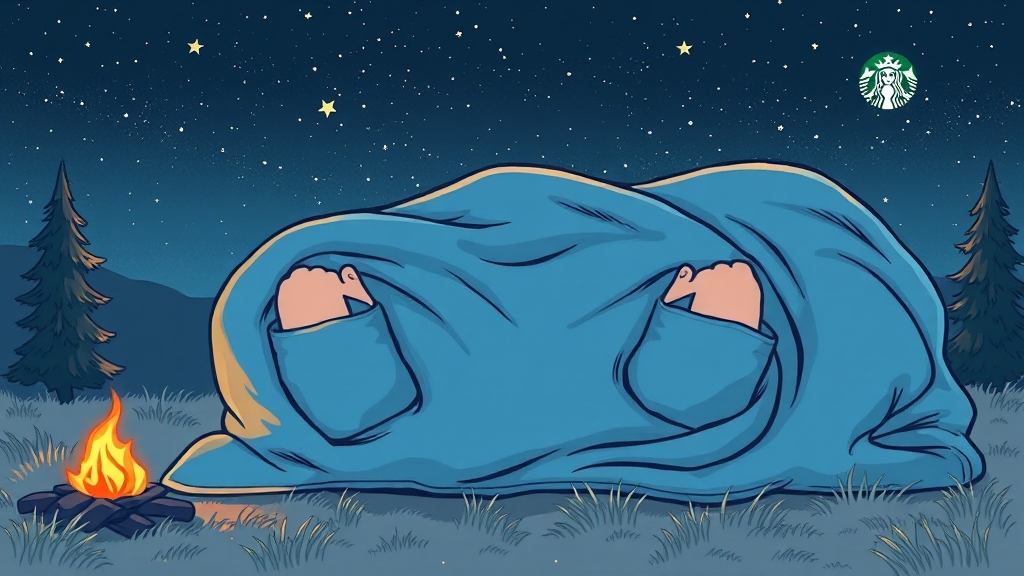 블랭킷 활용법 및 관리 요령 (illustration 스타일)