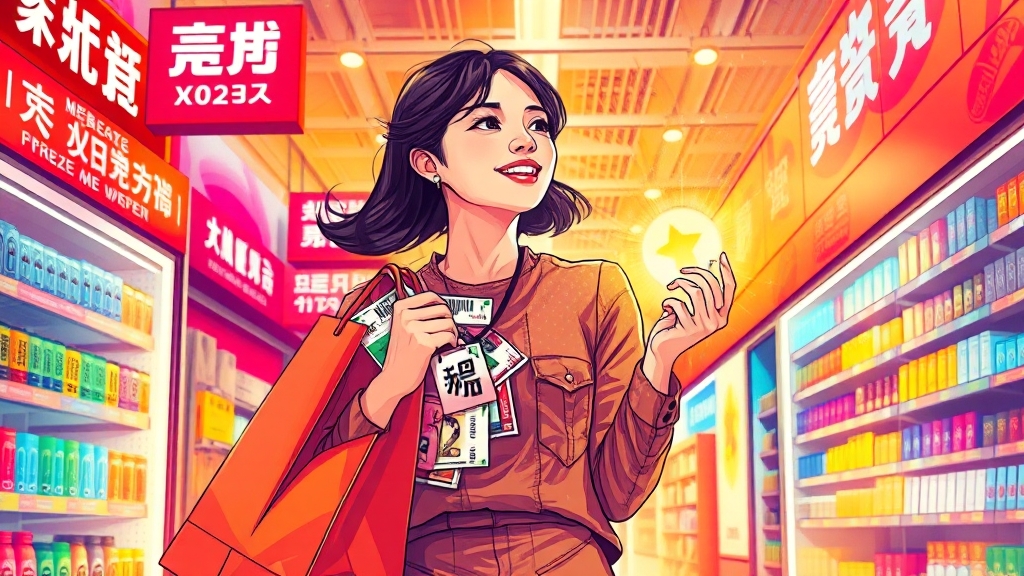 할인 혜택 활용법 (illustration 스타일)