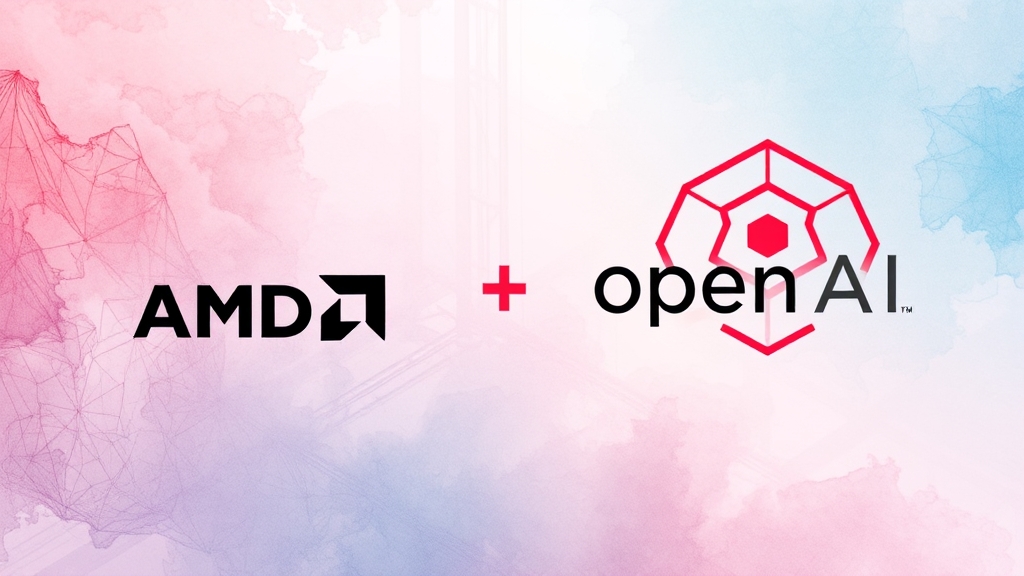 AMD 주가 급등, 배경은? (watercolor 스타일)