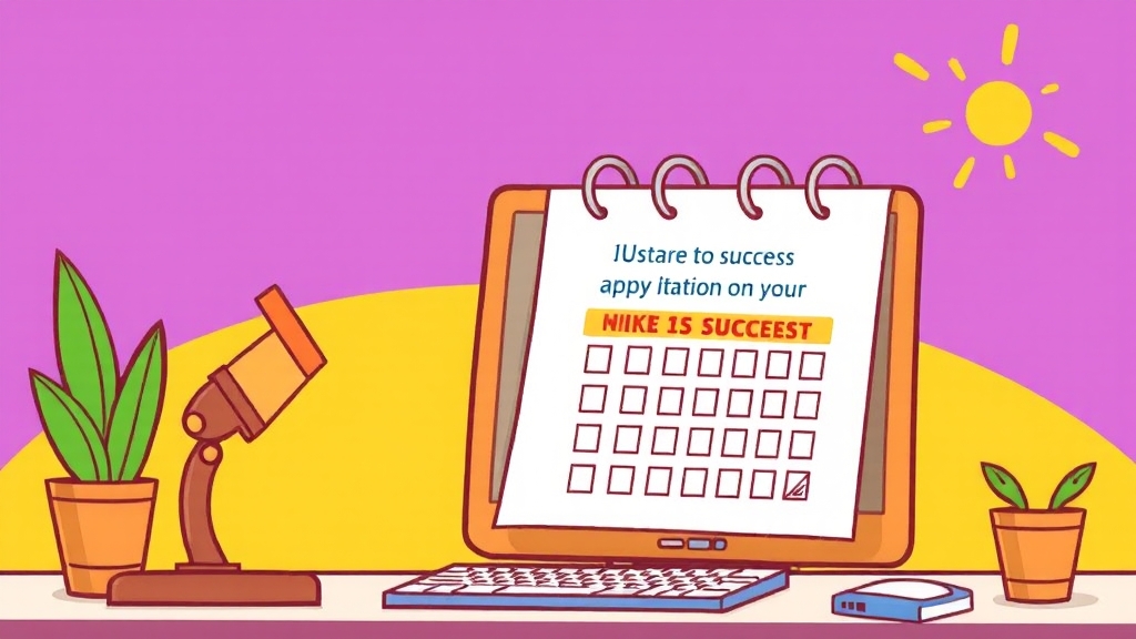 ITQ 시험 일정 및 접수 방법 (cartoon 스타일)