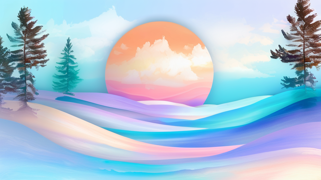 지도 앱과 함께하는 오피넷 활용법 (watercolor 스타일)