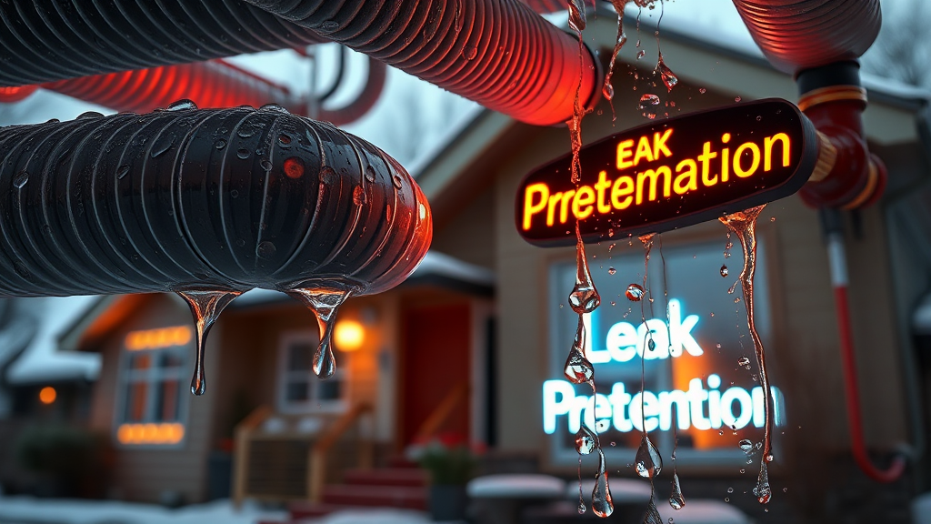 누수 예방 및 재발 방지 (realistic 스타일)