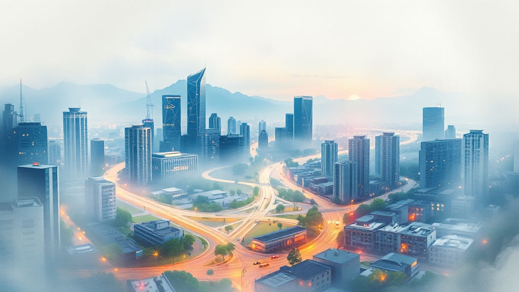 50대를 위한 소형 아파트 부동산 투자 A to Z: 안정 수익에서 위험 관리까지 6 2025년 유망 지역은 어디? (watercolor 스타일)