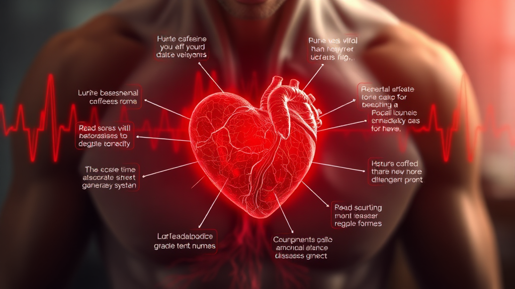 빈맥의 주요 원인 (realistic 스타일)