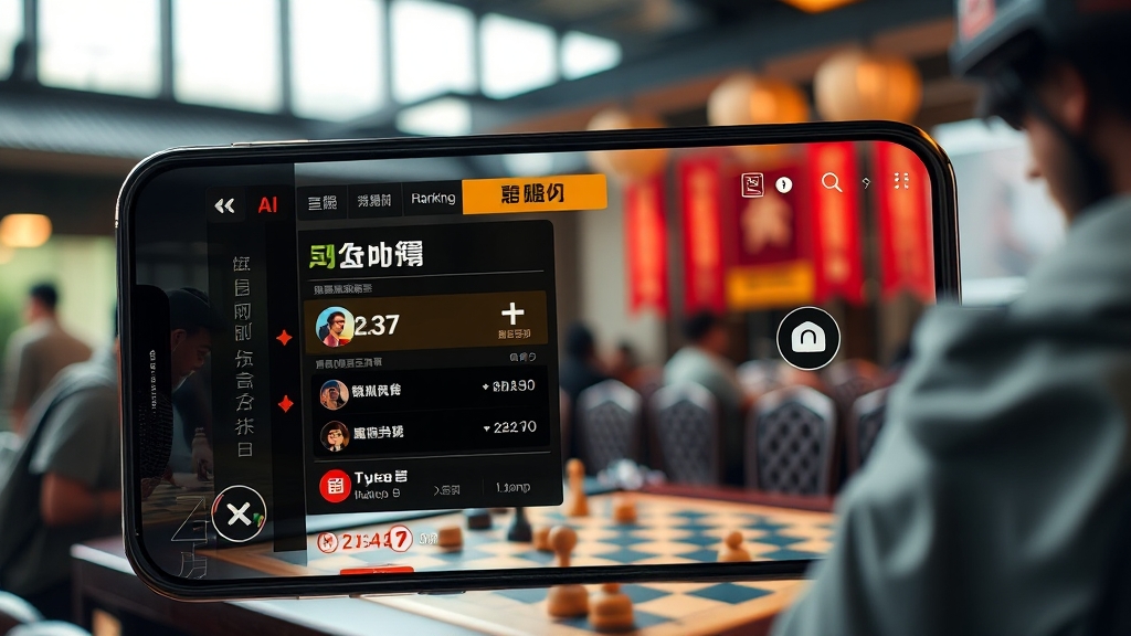 모바일 앱 설치 (realistic 스타일)