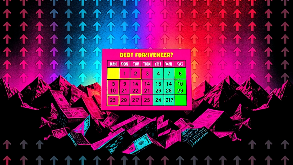 개인회생 제도, 무엇이 좋을까? (popart 스타일)