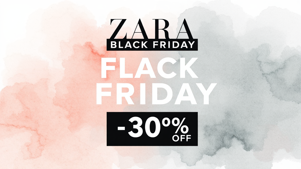자라 블랙프라이데이 2025 할인율과 주요 품목 이미지