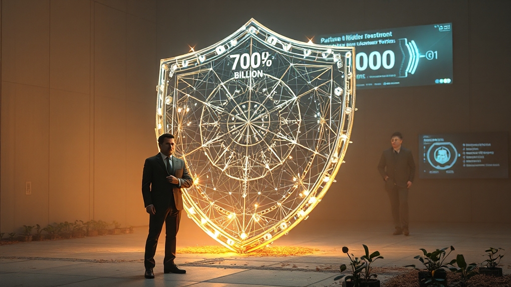 SKT 보안 강화 및 고객 보상 (realistic 스타일)