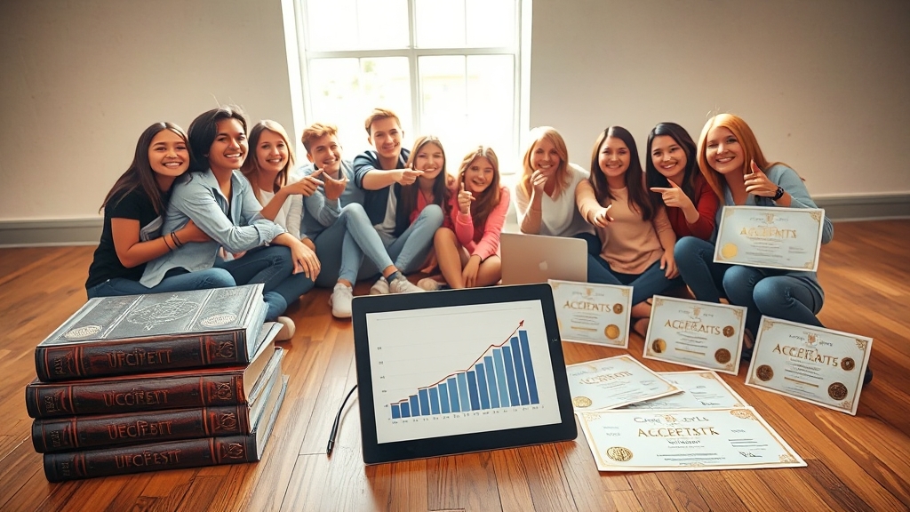 수시 입결 정보 활용법 (realistic 스타일)