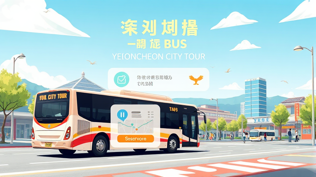 간편하게 예약하고 즐기는 연천 당일치기 여행 (realistic 스타일)