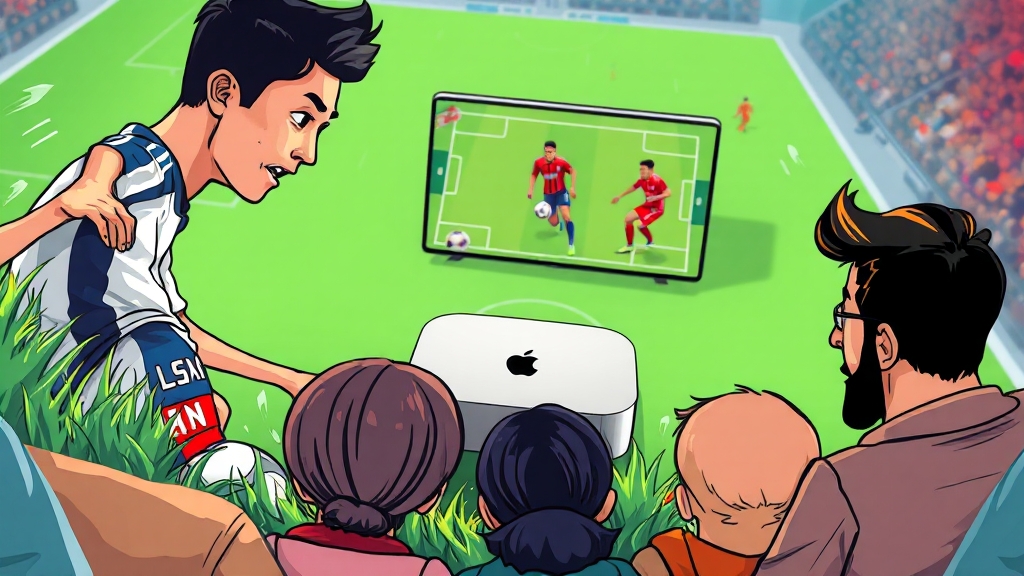 애플TV로 MLS 시청하기 (cartoon 스타일)
